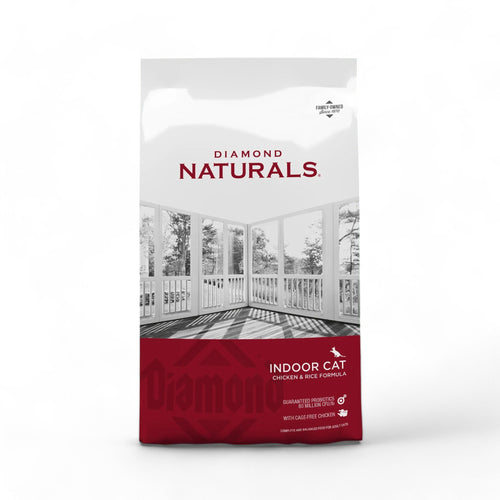 Diamond Naturals Indoor Cat Food bag