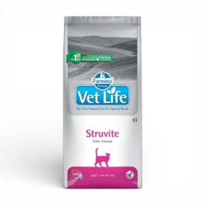 Farmina Vet Life Struvite Feline Dry Food 2kg – Urinary Care for Cats