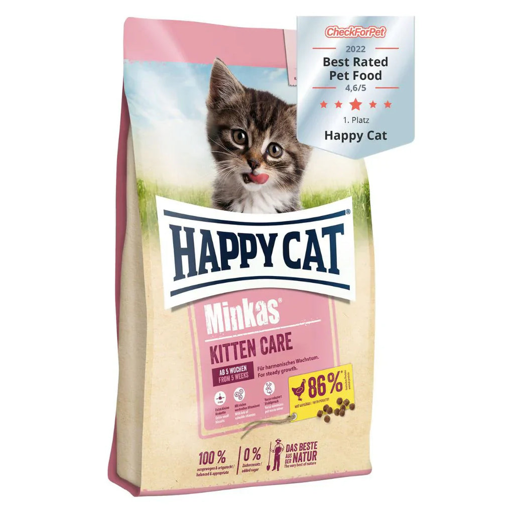 Happy Cat Minkas Kitten Dry Food – Premium dry food for healthy growth in kittens