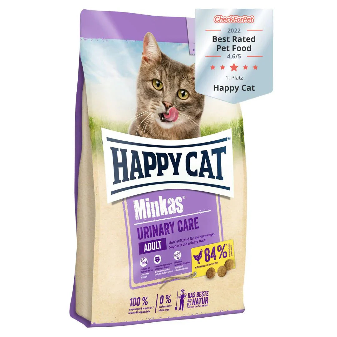 Happy Cat Minkas Urinary Care Dry Food – Dry cat food for urinary tract health