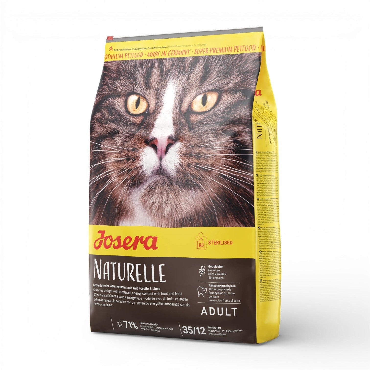 Josera Naturelle Grainfree Sterilised Adult Cat Dry Food