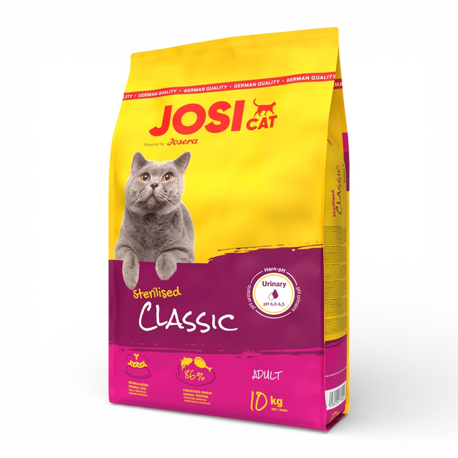 JosiCat Sterilised Classic Adult Cat Dry Food – Balanced Weight & Urinary Support