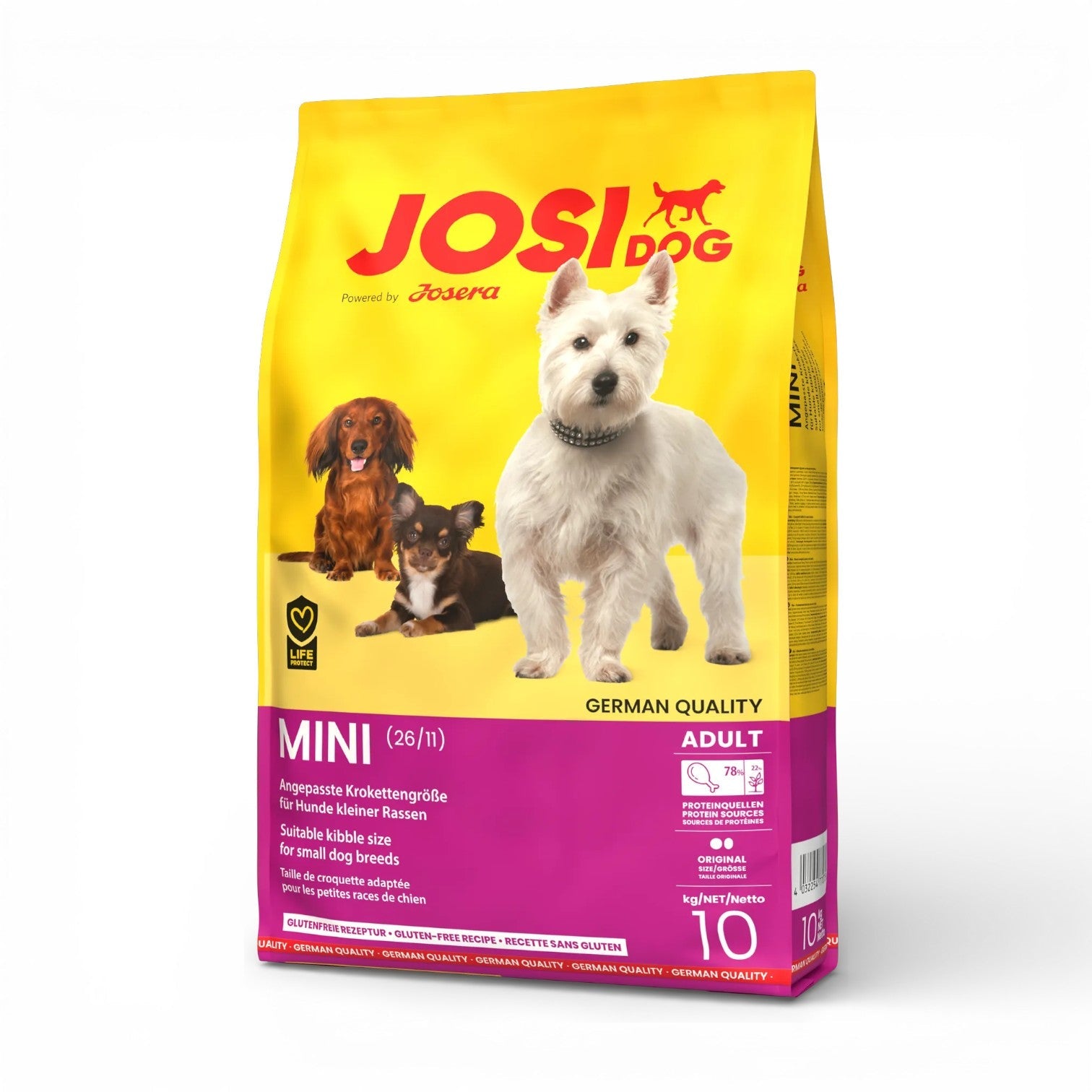 JosiDog Mini Adult Dog Dry Food for Small Breed Adult Dogs