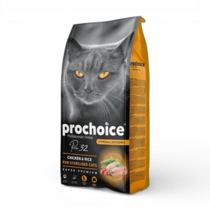 Prochoice Pro32 Chicken and Rice Adult Cat Dry Food