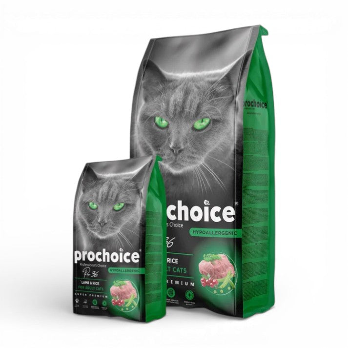 Prochoice Pro36 Lamb and Rice Adult Cat Dry Food