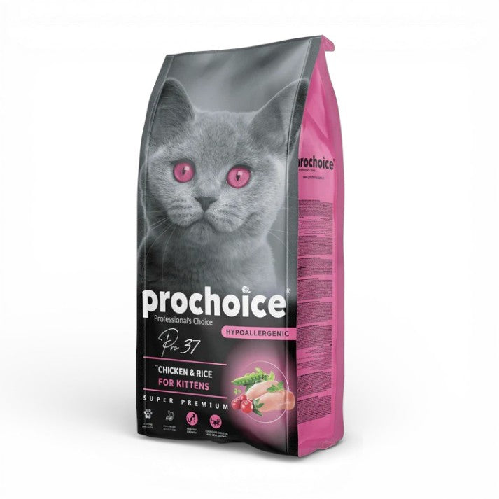 Prochoice Pro37 Chicken and Rice Recipe Kitten Dry Food