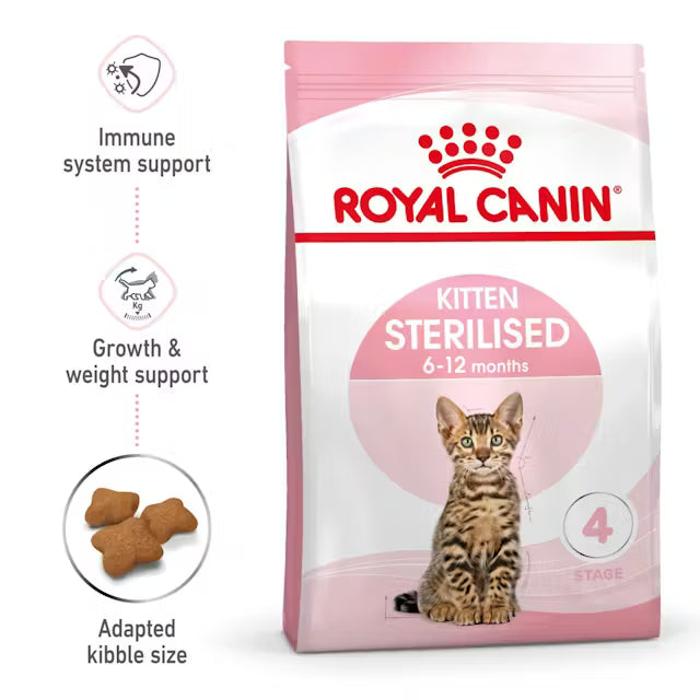 Royal Canin Sterilised Kitten Dry Cat Food