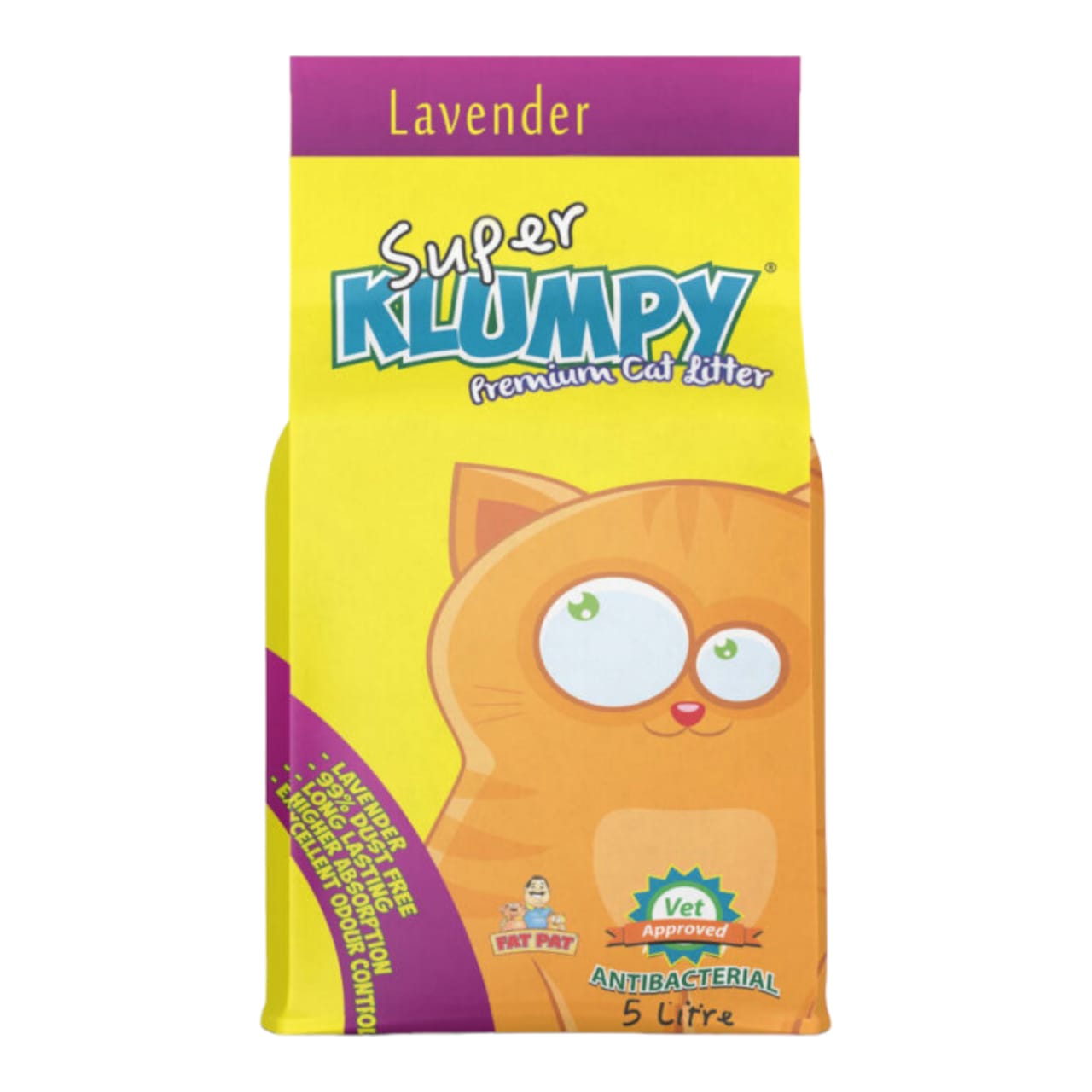 Super Klumpy Cat Litter Lavender Scented
