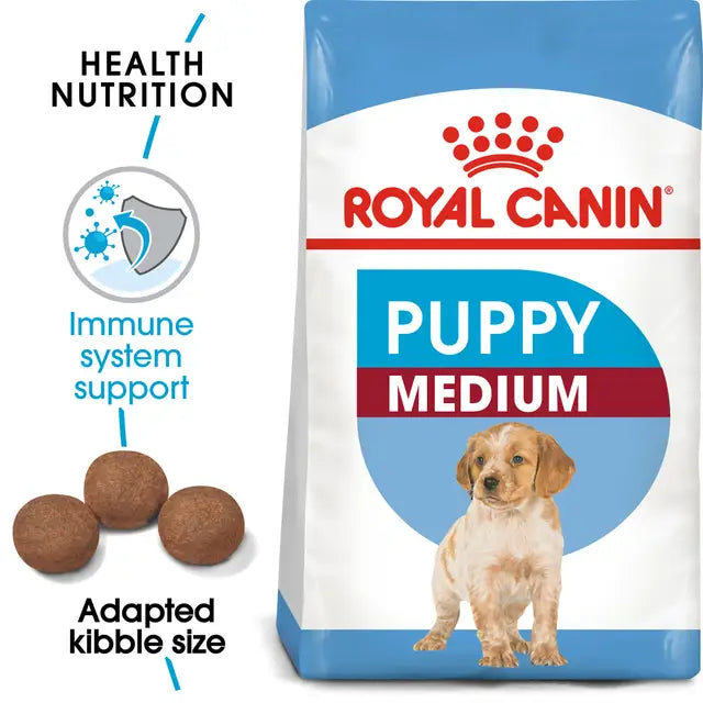 Royal Canin Medium Puppy Dry Dog Food for Medium Breed Puppies