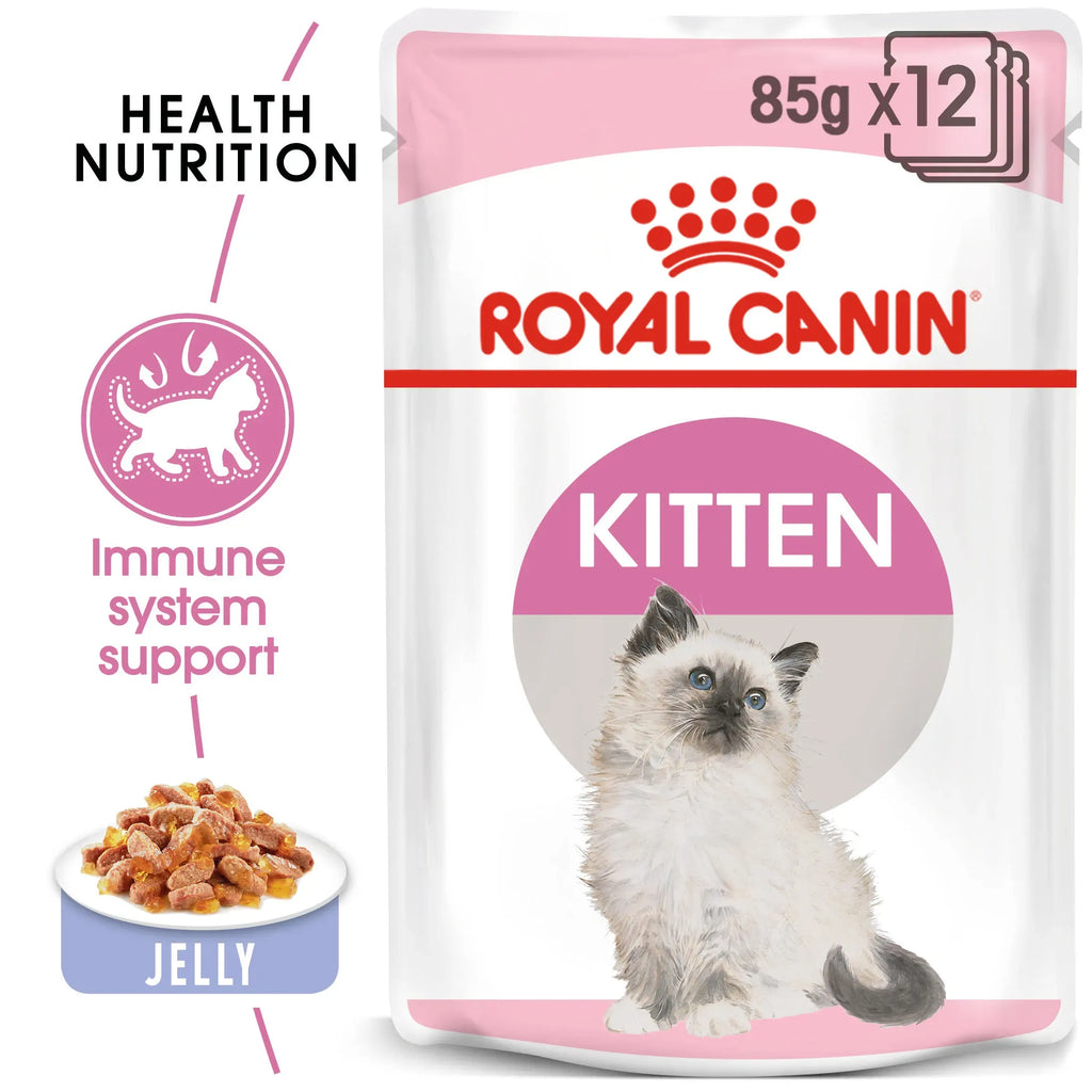 Royal Canin Kitten Jelly Wet Food for Healthy Growth