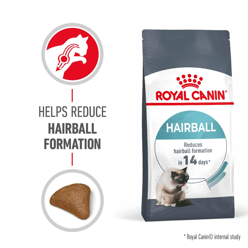 Royal Canin Hairball Control Cat Food for Hairball Reduction