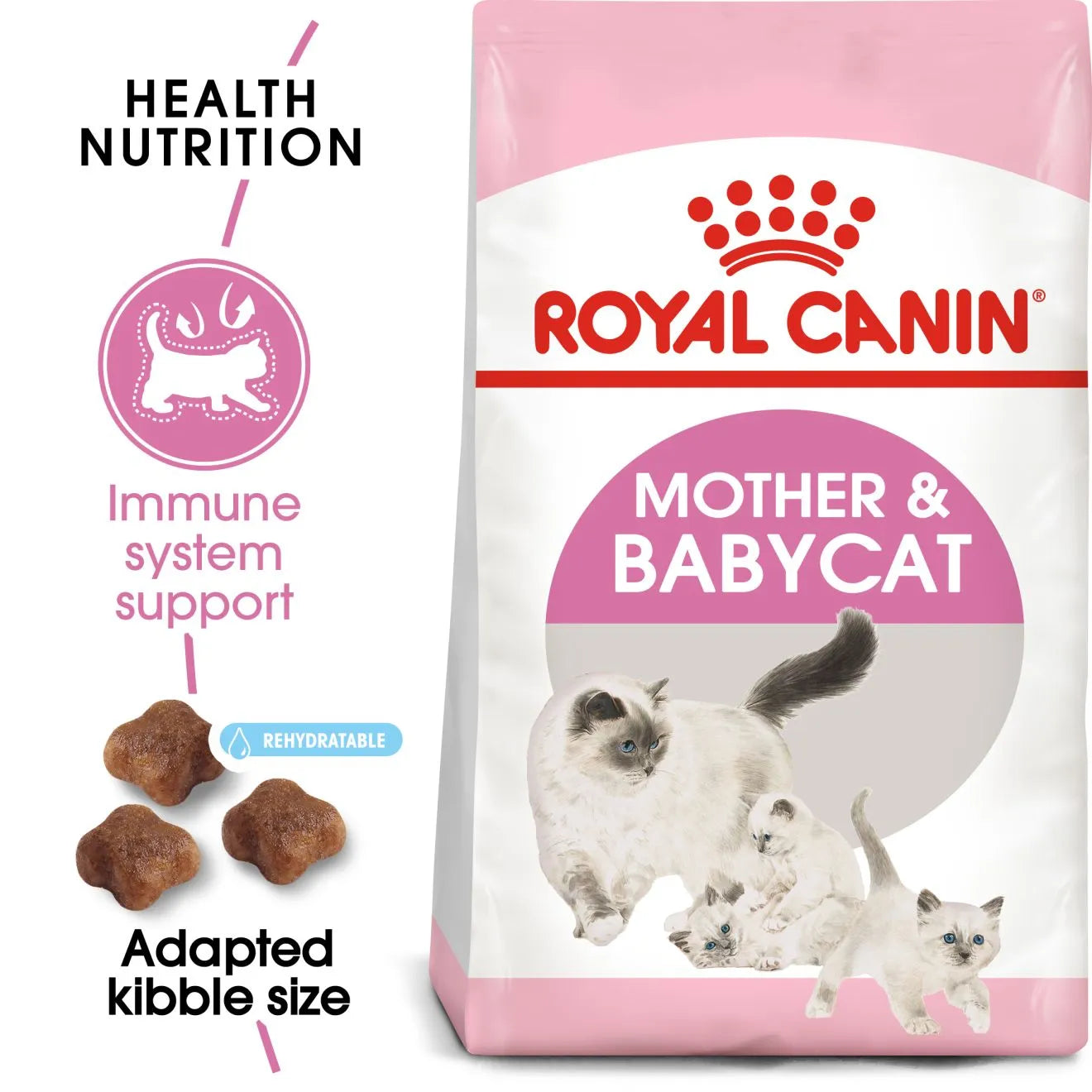 Royal Canin Mother and Babycat Dry Cat Food for Queens and Kittens