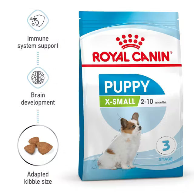 Royal Canin X-Small Puppy Dry Dog Food for Very Small Breed Puppies