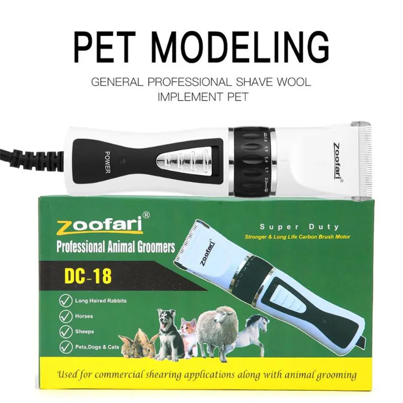 Zoofari DC-18 Professional Animal Grooming Clipper